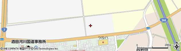 山形県酒田市吉田新田（牧野谷地）周辺の地図