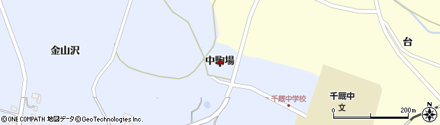 岩手県一関市千厩町千厩中駒場周辺の地図