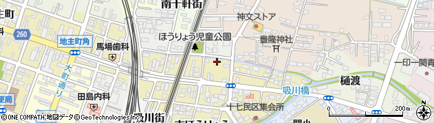 岩手県一関市五十人町27-2周辺の地図