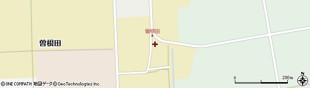 山形県酒田市曽根田23周辺の地図