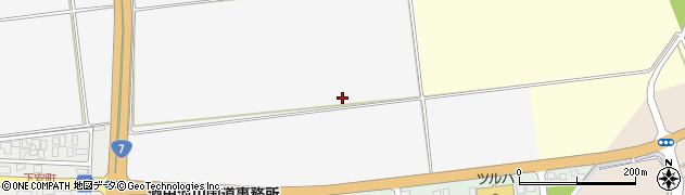 山形県酒田市吉田新田（南割）周辺の地図