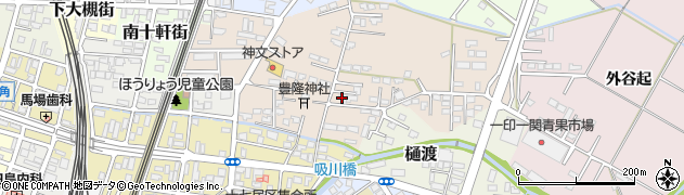 メナード化粧品一関東代行店周辺の地図