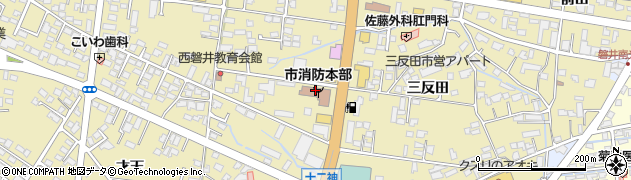 一関市消防本部　一関西消防署安全対策係周辺の地図