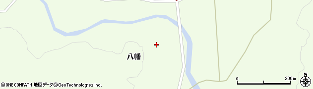岩手県一関市萩荘八幡151周辺の地図