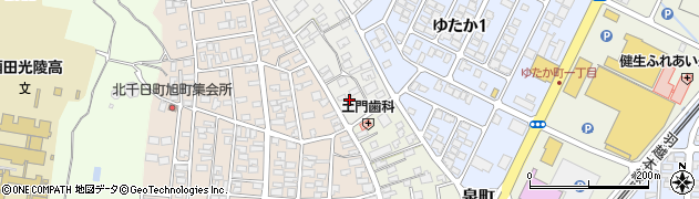 山形県酒田市西野町1周辺の地図