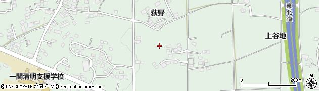 岩手県一関市赤荻（荻野）周辺の地図