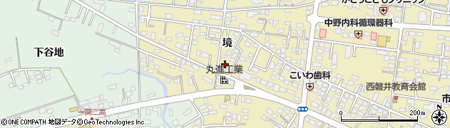 岩手県一関市山目境87周辺の地図