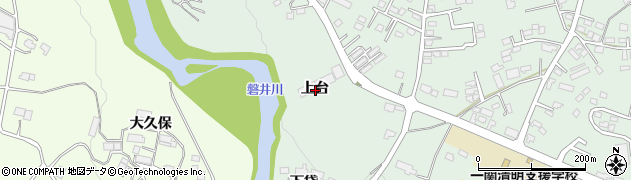 岩手県一関市赤荻上台周辺の地図
