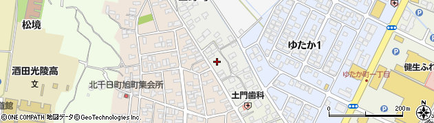 山形県酒田市西野町3周辺の地図