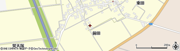 山形県酒田市牧曽根前田55周辺の地図