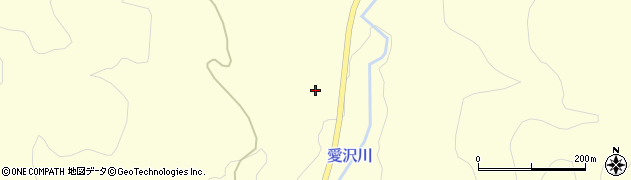 海ケ沢松山線周辺の地図