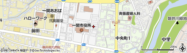一関市役所　総務部総務課契約係周辺の地図