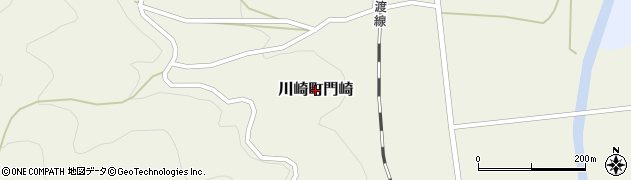岩手県一関市川崎町門崎周辺の地図