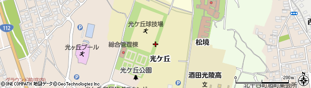 山形県酒田市新町周辺の地図