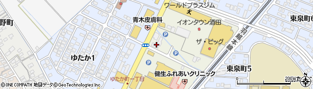 山形県酒田市酒井新田（三番割）周辺の地図