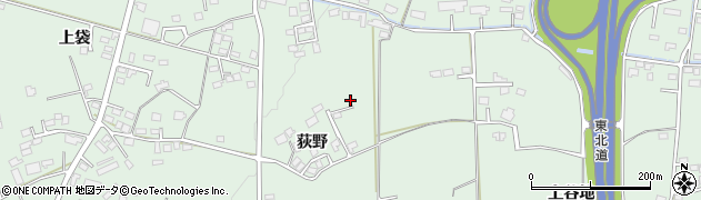 岩手県一関市赤荻荻野262周辺の地図