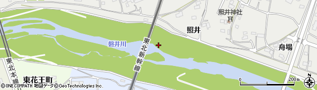岩手県一関市中里新照井周辺の地図