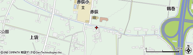 岩手県一関市赤荻荻野319周辺の地図