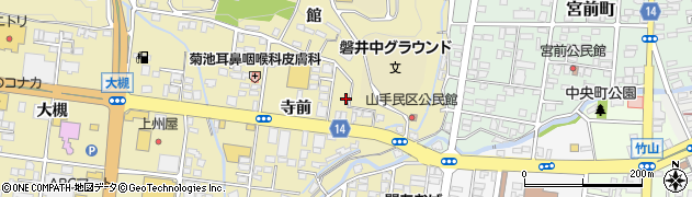 岩手県一関市山目寺前32周辺の地図