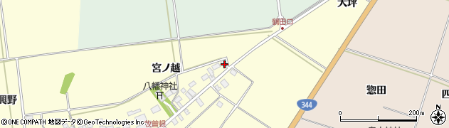 山形県酒田市牧曽根宮ノ越35周辺の地図