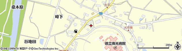 岩手県一関市狐禅寺峰下79周辺の地図