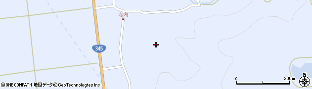 山形県酒田市北沢29周辺の地図