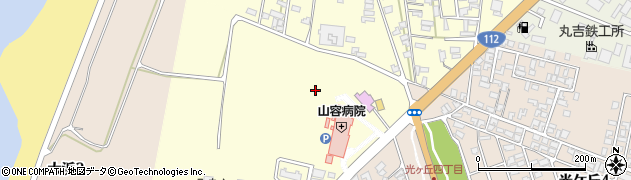 山形県酒田市浜松町周辺の地図