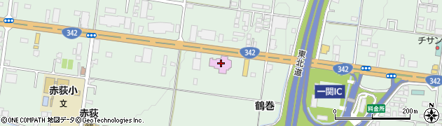 岩手県一関市赤荻鶴巻7周辺の地図
