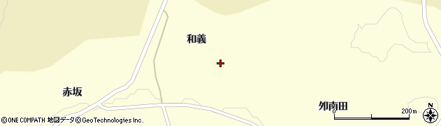 岩手県一関市千厩町清田和義23周辺の地図