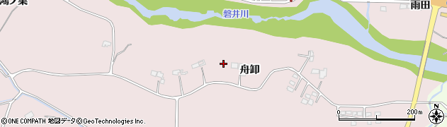 岩手県一関市厳美町舟卸78周辺の地図