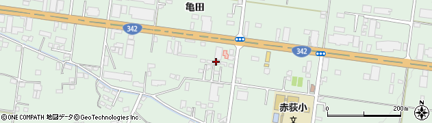 株式会社東北バス観光周辺の地図