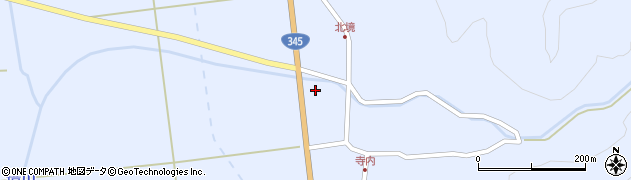 山形県酒田市北沢（新川作）周辺の地図