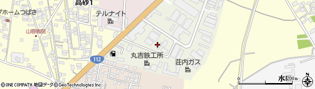 荘内ガス株式会社北港充填工場周辺の地図