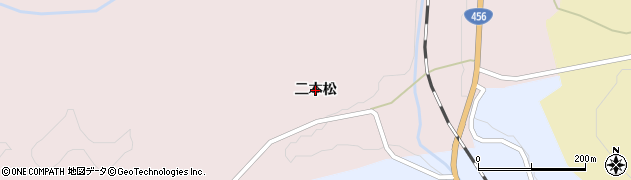 岩手県一関市千厩町磐清水（二本松）周辺の地図