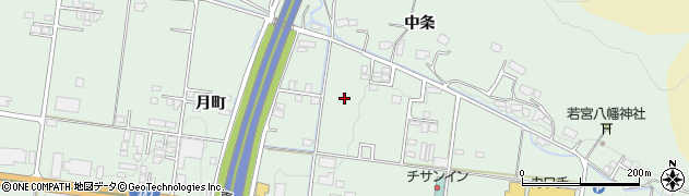 岩手県一関市赤荻月町周辺の地図