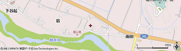 岩手県一関市厳美町宿279周辺の地図