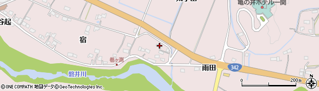 岩手県一関市厳美町宿282周辺の地図