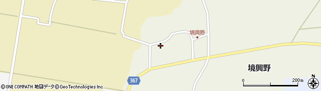山形県酒田市境興野中ノ坪21周辺の地図
