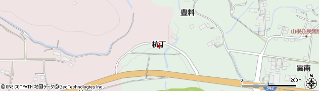 岩手県一関市赤荻杭丁周辺の地図