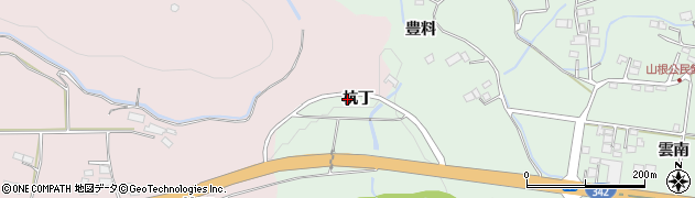 岩手県一関市赤荻杭丁57周辺の地図