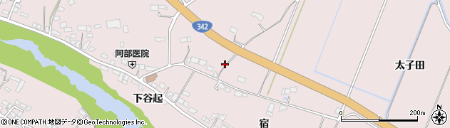 岩手県一関市厳美町宿97周辺の地図