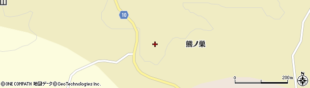 岩手県一関市千厩町奥玉（熊ノ巣）周辺の地図