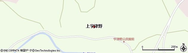 岩手県一関市萩荘（上宇津野）周辺の地図