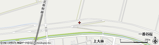 岩手県一関市中里（葉柳）周辺の地図