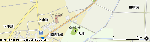 山形県酒田市上野曽根郷野目端1周辺の地図