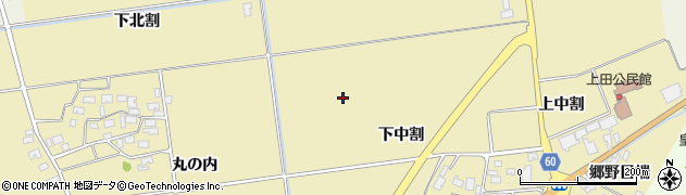 山形県酒田市上野曽根周辺の地図