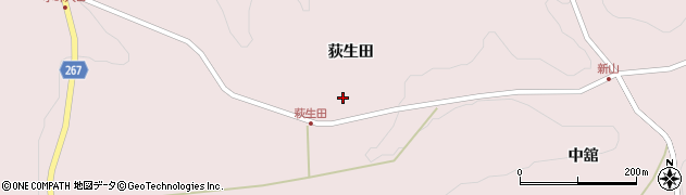岩手県一関市千厩町磐清水荻生田22周辺の地図