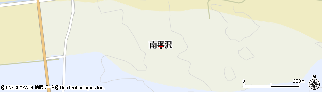 山形県酒田市南平沢周辺の地図