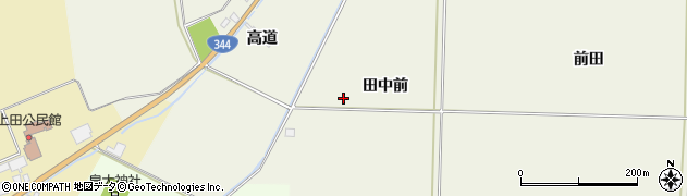 山形県酒田市安田（狐田）周辺の地図