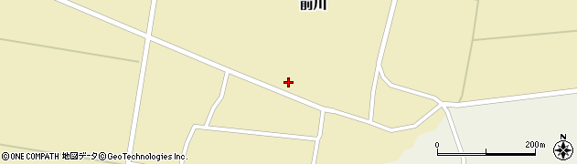 山形県酒田市前川（鶴田）周辺の地図